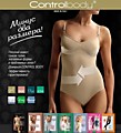 Бесшовное белье Control Body Gold Slip